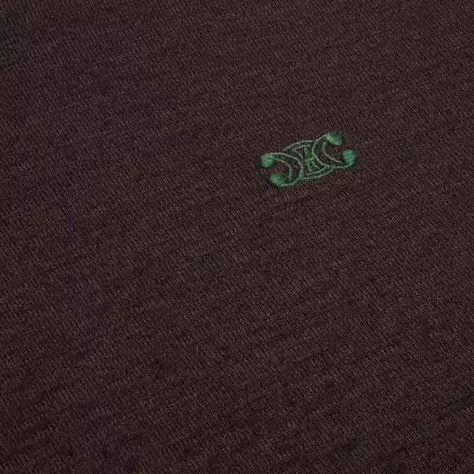 Rollkragenpullover aus Wolljersey