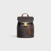 Rucksack CELINE Bonnie aus Triomphe Canvas und Kalbsleder Rucksack CELINE Bonnie aus Triomphe Canvas und Kalbsleder