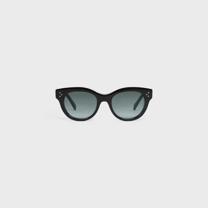 Runde Sonnenbrille S332 aus Acetat
