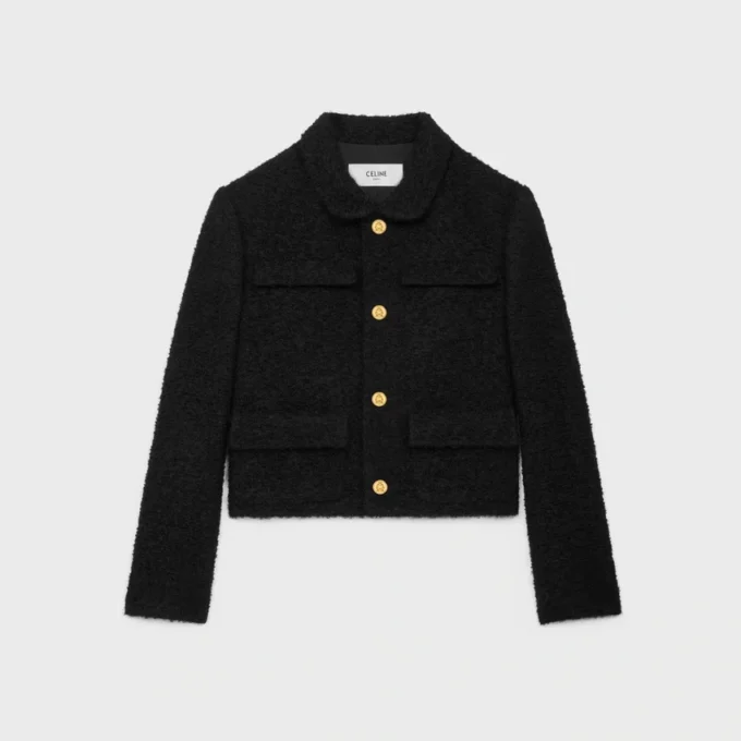 Saint Germain Jacke aus Bouclette Natta Saint Germain Jacke aus Bouclette Natta