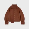 Schaljacke aus Wollstoff Schaljacke aus Wollstoff