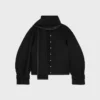 Schaljacke aus Wollstoff