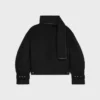 Schaljacke aus Wollstoff