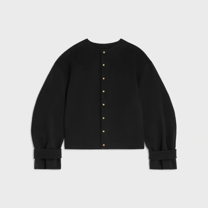 Schaljacke aus Wollstoff