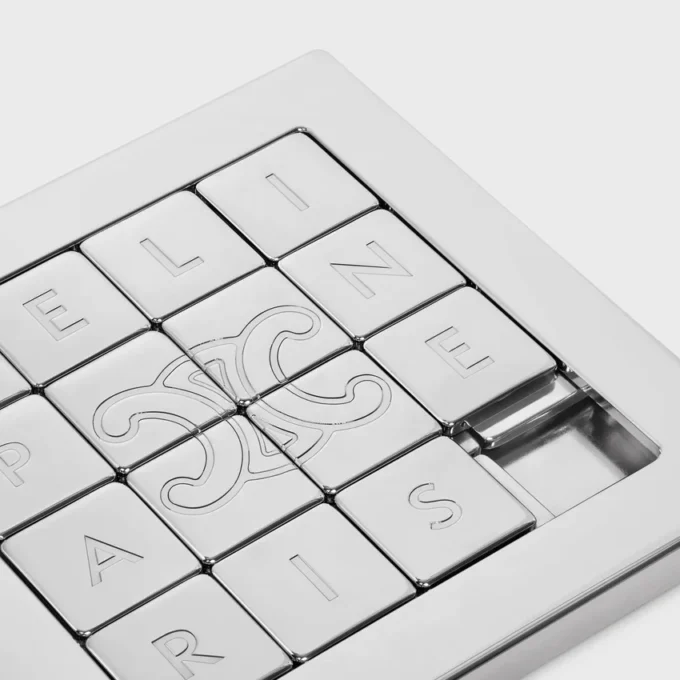 Schiebepuzzle aus Stahl Schiebepuzzle aus Stahl