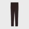 Schmale Hose aus Stretch-Wollgabardine