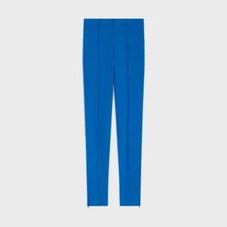 Schmale Hose aus Stretch-Wollgabardine Schmale Hose aus Stretch-Wollgabardine