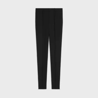 Schmale Hose aus Stretch-Wollgabardine Schmale Hose aus Stretch-Wollgabardine