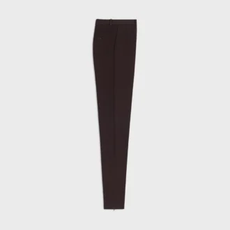 Schmale Hose aus Stretch-Wollgabardine Schmale Hose aus Stretch-Wollgabardine