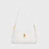 Schultertasche Camille 16 Soft aus glattem Kalbsleder