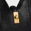 Schultertasche Camille 16 Soft aus Python-Glitter Schultertasche Camille 16 Soft aus Python-Glitter