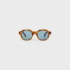 Schwarzer Rahmen 60 Sonnenbrille aus Acetat Schwarzer Rahmen 60 Sonnenbrille aus Acetat