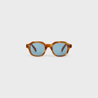 Schwarzer Rahmen 60 Sonnenbrille aus Acetat