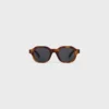 Schwarzer Rahmen 60 Sonnenbrille aus Acetat
