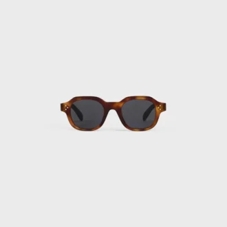 Schwarzer Rahmen 60 Sonnenbrille aus Acetat