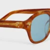 Schwarzer Rahmen 60 Sonnenbrille aus Acetat Schwarzer Rahmen 60 Sonnenbrille aus Acetat