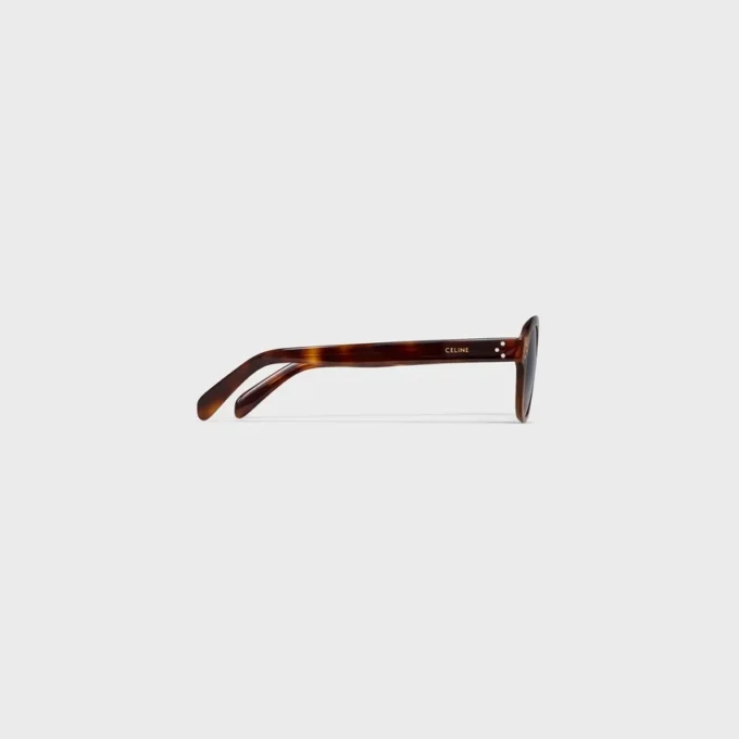 Schwarzer Rahmen 60 Sonnenbrille aus Acetat