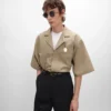 Scout-Hemd aus leichtem Baumwollgabardine