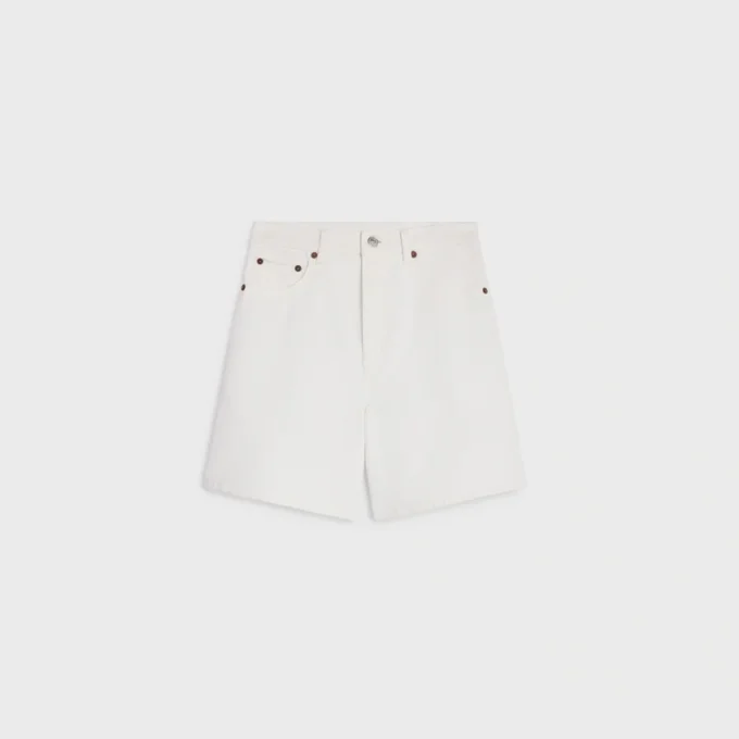 Shorts 001 aus Baumwoll-Denim
