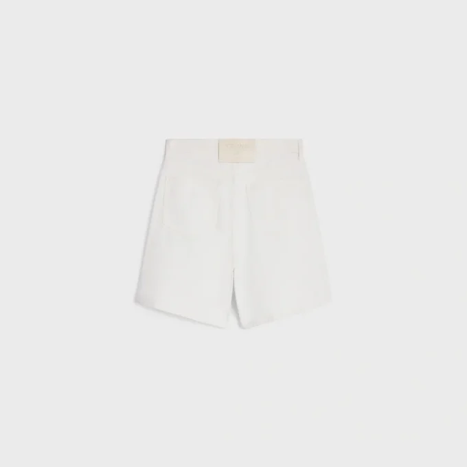 Shorts 001 aus Baumwoll-Denim