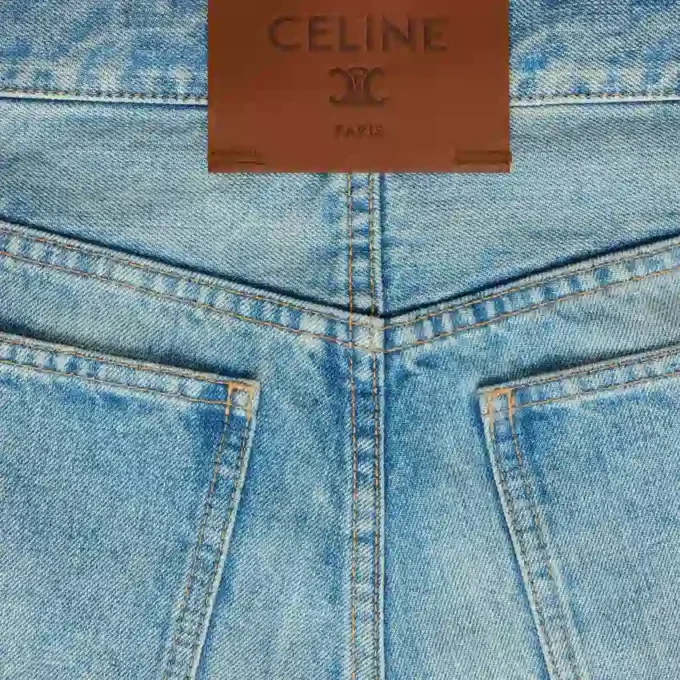 Shorts 001 aus Baumwoll-Denim