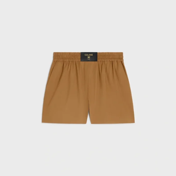 Shorts aus Baumwoll- und Leinenstoff Shorts aus Baumwoll- und Leinenstoff