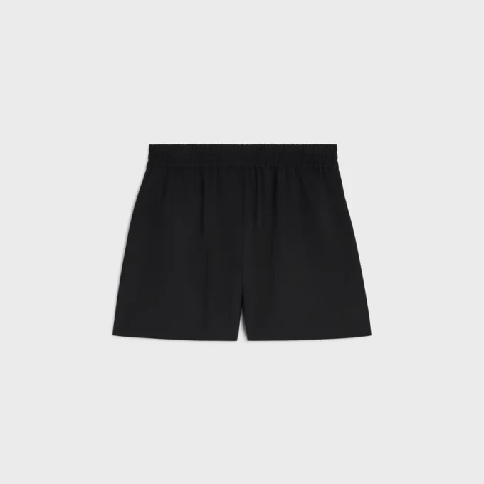 Shorts aus Wolltwill