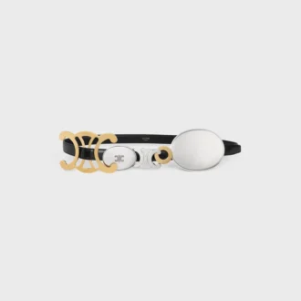 Signature-Gürtel 18 mm aus Taurillon-Leder