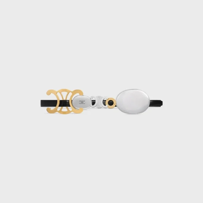 Signature-Gürtel 18 mm aus Taurillon-Leder