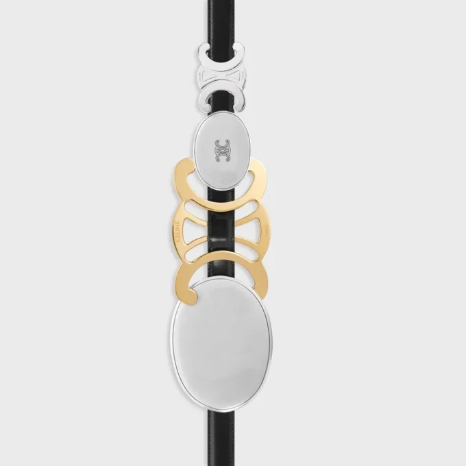Signature-Gürtel 18 mm aus Taurillon-Leder