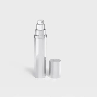 Silbernes Reisespray und Nachfüllungen Eau de Parfum 2 x 15 ml