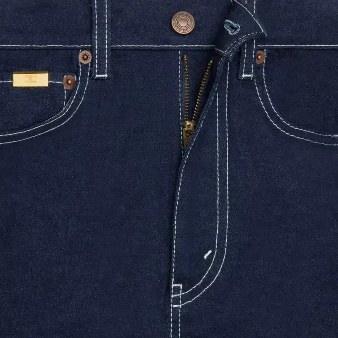 Skinny Jeans 001 aus Stretch-Denim