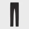 Skinny-Jeans aus Vintage-Denim in reinem Schwarz