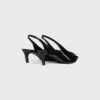 Slingback Alma aus lackiertem Kalbsleder Slingback Alma aus lackiertem Kalbsleder