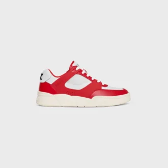 Sneaker Trainer Ct-09 aus Kalbsleder und Mesh