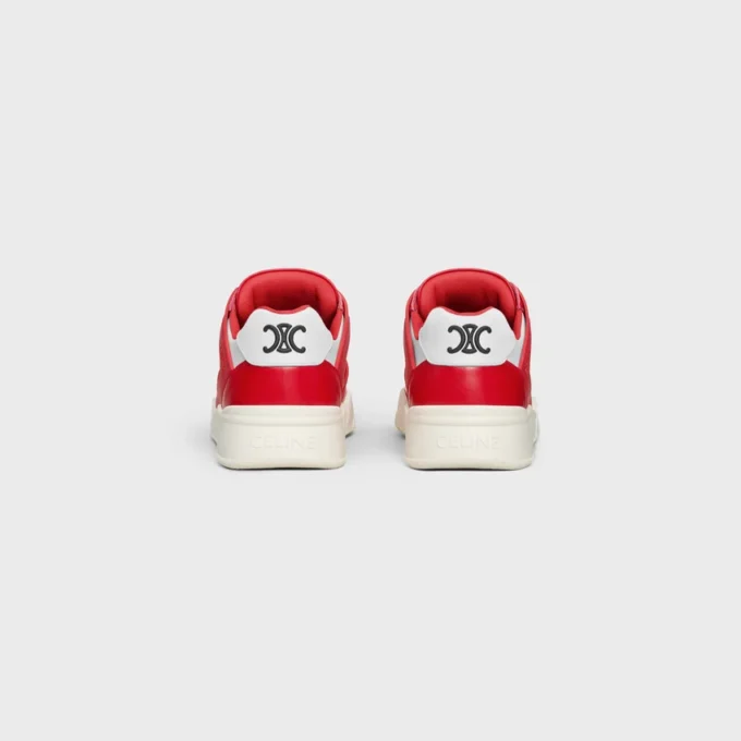 Sneaker Trainer Ct-09 aus Kalbsleder und Mesh