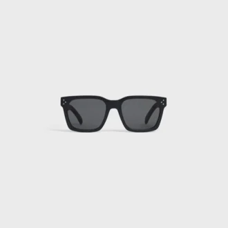 Sonnenbrille „Black Frame 45“ aus Acetat