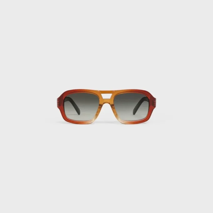 Sonnenbrille „Black Frame 62“ aus Acetat Sonnenbrille „Black Frame 62“ aus Acetat
