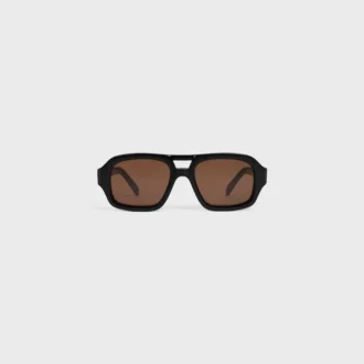Sonnenbrille „Black Frame 62“ aus Acetat