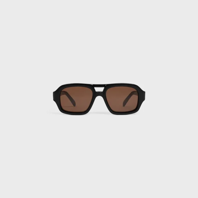 Sonnenbrille „Black Frame 62“ aus Acetat Sonnenbrille „Black Frame 62“ aus Acetat