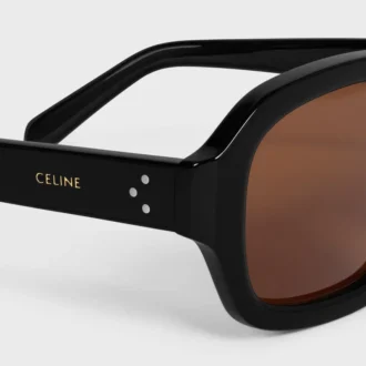 Sonnenbrille „Black Frame 62“ aus Acetat