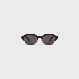 Sonnenbrille „Black Frame 63“ aus Acetat und Metall