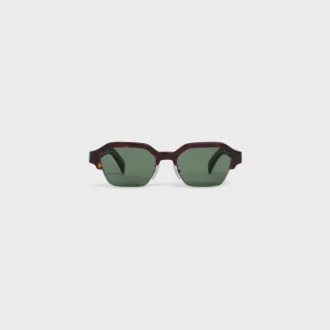 Sonnenbrille „Black Frame 63“ aus Acetat und Metall