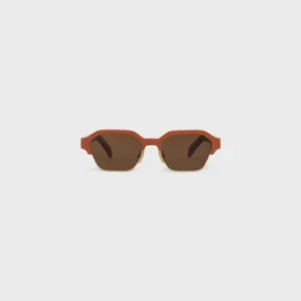 Sonnenbrille „Black Frame 63“ aus Acetat und Metall