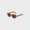 Sonnenbrille „Black Frame 63“ aus Acetat und Metall