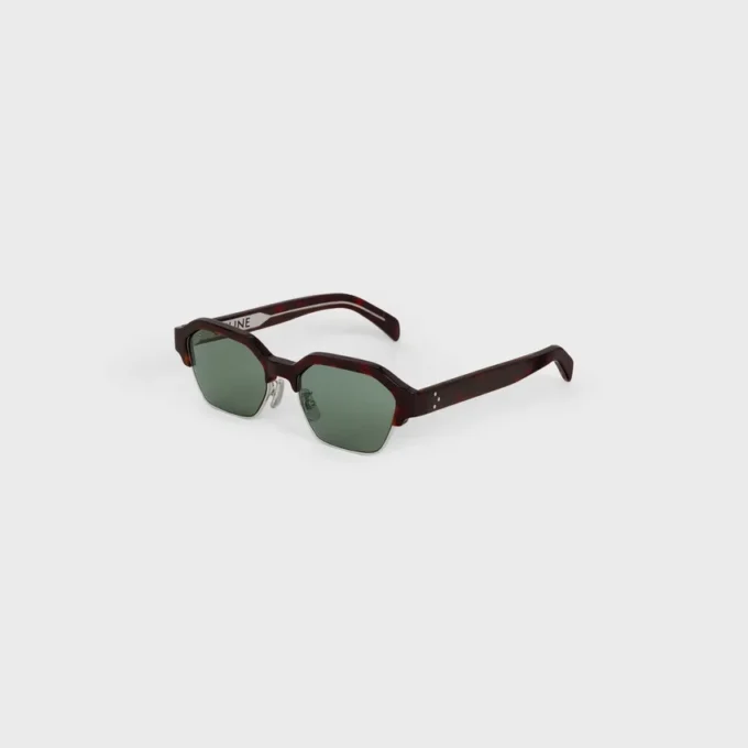 Sonnenbrille „Black Frame 63“ aus Acetat und Metall Sonnenbrille „Black Frame 63“ aus Acetat und Metall