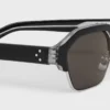 Sonnenbrille „Black Frame 63“ aus Acetat und Metall