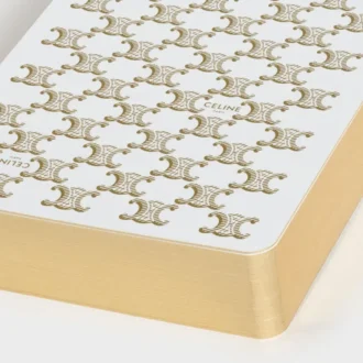 Spielkartenetui aus Triomphe Canvas und Lammleder