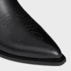 Stiefel Leon aus glänzendem Kalbsleder