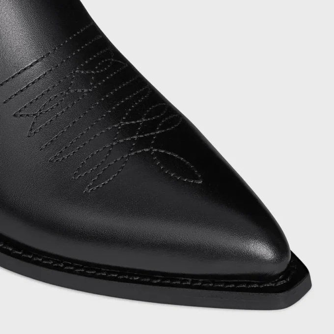 Stiefel Leon aus glänzendem Kalbsleder